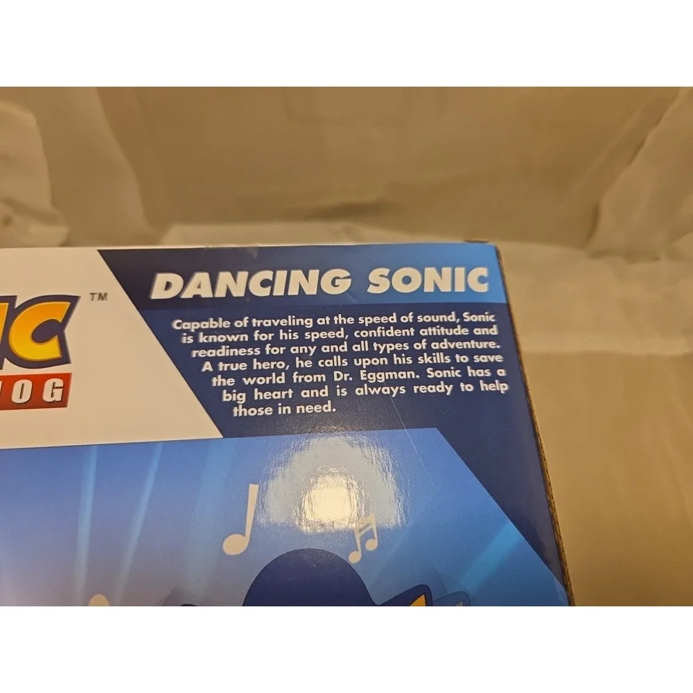 NEW Sonic The Hedgehog Dancing‎ LIGHT UP SOUND limited Edition Edition 10